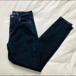 Lucky Brand High Rise Olivia Skinny Dark Wash Sz28